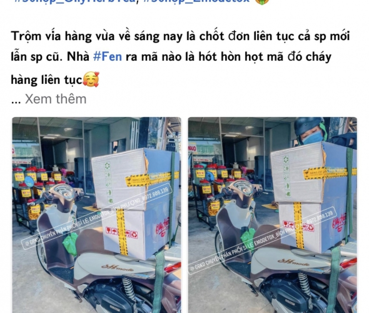 Ship hàng gấp cho hệ thống Emo detox