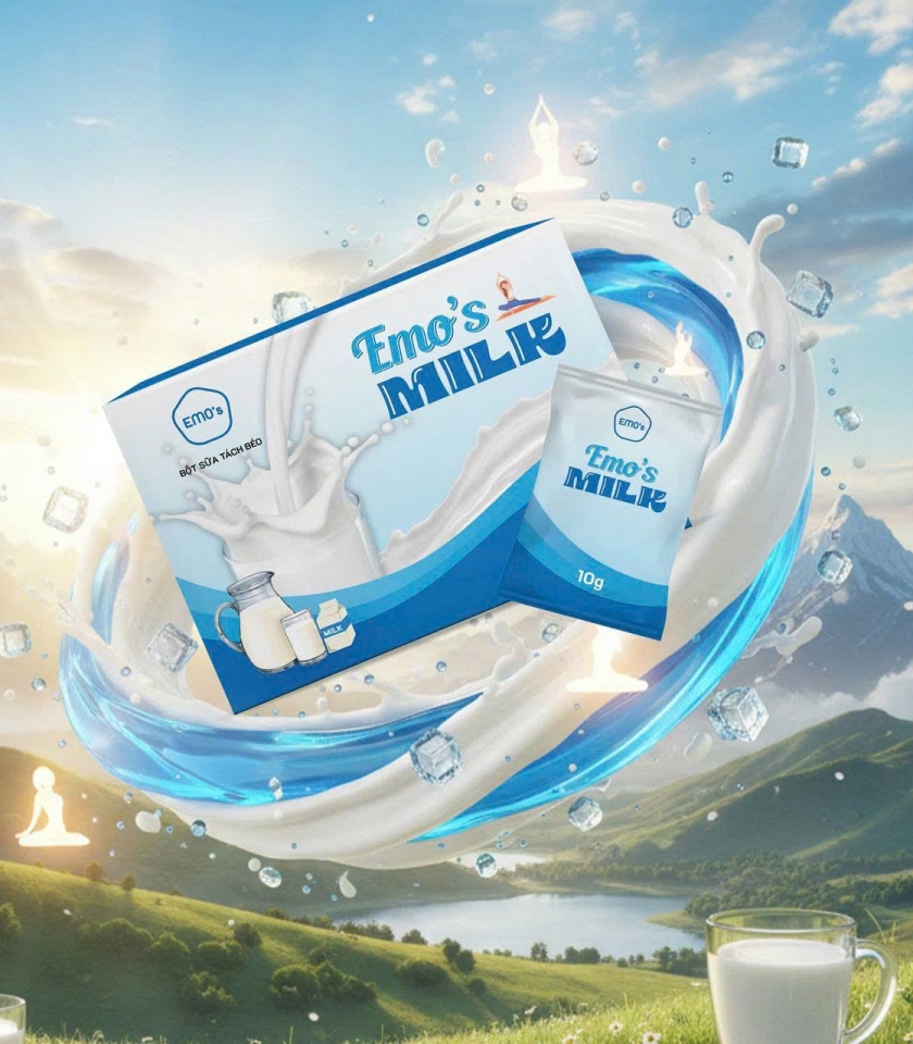 EMOSLIM VỊ SỮA ( Mẫu Mới )